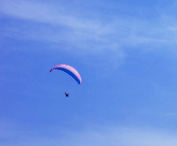 trip to uttarakhand paragliding